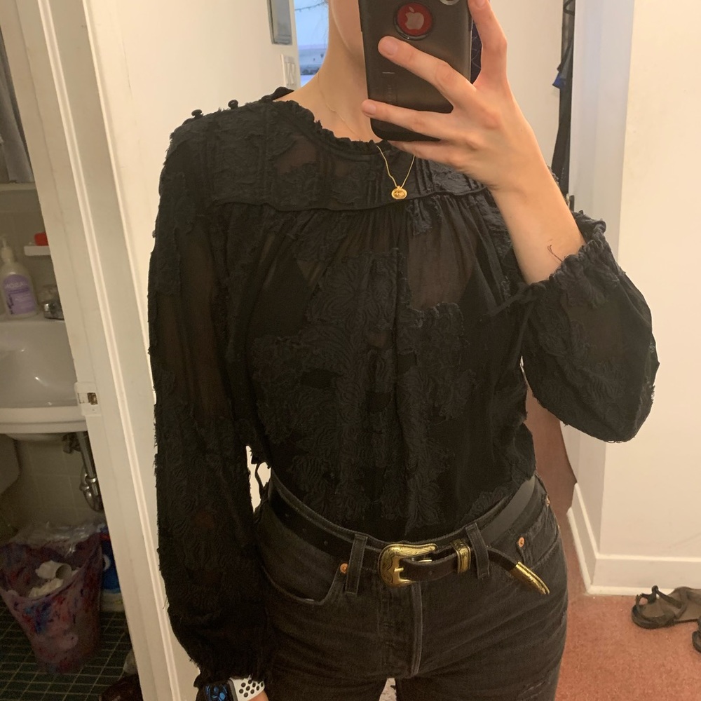 Wilfred lace top